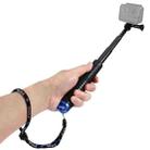 PULUZ Handheld Extendable Pole Monopod for GoPro, Insta360, DJI and Other Action Cameras, Length: 19-49cm - 1