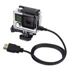PULUZ Video 19 Pin HDMI to Micro HDMI Cable for GoPro Hero11 Black / HERO10 Black / HERO9 Black /8 Black /7 /6 /5 /4 /3+ /3, Sony, LG, Panasonic, Canon, Nikon, Smartphones and Cameras, Length: 1.5m - 1