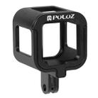 [US Warehouse] PULUZ Housing Shell CNC Aluminum Alloy Protective Cage with Insurance Frame for GoPro HERO5 Session /HERO4 Session /HERO Session(Black) - 1