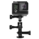 [US Warehouse] PULUZ CNC Aluminum Ball Joint Mount with 2 Long Screws for GoPro Hero12 Black / Hero11 /10 /9 /8 /7 /6 /5, Insta360 Ace / Ace Pro, DJI Osmo Action 4 and Other Action Cameras - 1