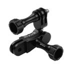 [US Warehouse] PULUZ CNC Aluminum Ball Joint Mount with 2 Long Screws for GoPro Hero11 Black / HERO10 Black /9 Black /8 Black /7 /6 /5 /5 Session /4 Session /4 /3+ /3 /2 /1, DJI Osmo Action and Other Action Cameras - 2