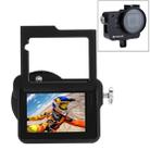 [US Warehouse] PULUZ Housing Shell CNC Aluminum Alloy Protective Cage with Insurance Frame & 52mm UV Lens for GoPro HERO(2018) /7 Black /6 /5(Black) - 1