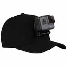 [US Warehouse] PULUZ Baseball Hat with J-Hook Buckle Mount & Screw for GoPro, DJI OSMO Action and Other Action Cameras(Black) - 4
