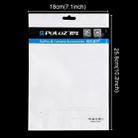 10 PCS PULUZ 25.8cm x 18cm Hang Hole Clear Front White Pearl Jewelry Zip Lock Packaging Bag (Size: L) - 2