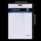 10 PCS PULUZ 33cm x 23.5cm Hang Hole Clear Front White Pearl Jewelry Zip Lock Packaging Bag(Size: XL) - 2