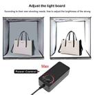 PULUZ Constant Current LED Power Supply Power Adapter for 40cm Studio Tent, AC 110-240V to DC 12V 2A  (UK Plug) - 5