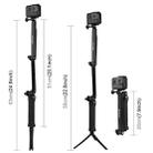 PULUZ 3-Way Grip Foldable Tripod Selfie-stick Extension Monopod for GoPro, Insta360 ONE R, DJI Osmo Action and Other Action Cameras, Length: 20-58cm - 6