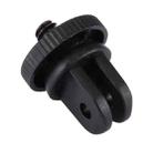 PULUZ Mini Size 1/4 inch Screw Tripod Mount Adapter for GoPro, Insta360, DJI and Other Action Cameras, 3.9mm Diameter Screw Hole, 2.2cm Diameter - 3