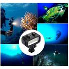 PULUZ 20 LEDs 40m Waterproof IPX8 Studio Light Video & Photo Light with Hot Shoe Base Adapter & Quick Release Buckle & Long Screw & 2 x Filter Plates for GoPro HERO10 Black / HERO9 Black / HERO8 Black / HERO7 /6 /5 /5 Session /4 Session /4 /3+ /3 /2 /1, Xiaoyi and Other Action Cameras - 5