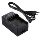 PULUZ EU Plug Battery Charger with Cable for CASIO CNP40 Battery - 5