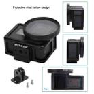 PULUZ Housing Shell CNC Aluminum Alloy Protective Cage with Insurance Frame & 52mm UV Lens for GoPro HERO7 Black /6 /5(Black) - 11