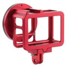 PULUZ Housing Shell CNC Aluminum Alloy Protective Cage with Insurance Frame & 52mm UV Lens for GoPro HERO7 Black /6 /5(Red) - 7