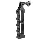 PULUZ Aluminum Alloy Tactical Hand Holder Grip for DJI Osmo Action, GoPro NEW HERO /HERO7 /6 /5 /5 Session /4 Session /4 /3+ /3 /2 /1, Xiaoyi and Other Action Cameras(Black) - 2