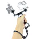 PULUZ CNC Aluminum Single Hand Diving Photography Bracket Handheld Holder, Compatible with DJI Osmo Action, GoPro NEW HERO /HERO7 /6 /5 /5 Session /4 Session /4 /3+ /3 /2 /1, Xiaoyi and Other Action Cameras, DSLR Cameras(Black) - 6