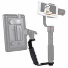 PULUZ L-Shape Bracket Handheld Grip Holder with Dual Side Cold Shoe Mounts for Video Light Flash, DSLR Camera - 1