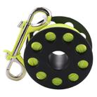 PULUZ Compact Diving Finger Reel with 30m Nylon Braided Wire & Stainless Steel Bolt Clip - 1