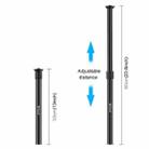 PULUZ Telescopic Extension Central Shaft Rod Monopod Holder, Rod Length: 33-60cm(Black) - 2