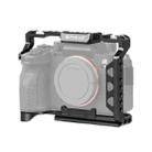 PULUZ Metal Camera Cage Stabilizer Rig for Sony A7 IV / ILCE-7M4 / A7M4 / A7M3 / A7R3  / A7R III(Black) - 1