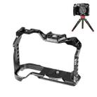 For Canon EOS R7 PULUZ Metal Camera Cage Stabilizer Rig(Black) - 1