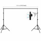 [US Warehouse] 2 x 3m Photo Studio Background Support Stand Backdrop Crossbar Bracket - 2