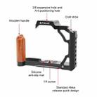 [US Warehouse] For Nikon ZFC PULUZ Wood Handle Metal Camera Cage Stabilizer Rig - 3