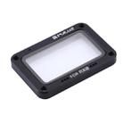 PULUZ Aluminum Alloy Flame + Tempered Glass Lens Protector for Sony RX0 / RX0 II, with Screws and Screwdrivers(Black) - 3