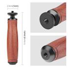 PULUZ Wooden Handle Camera Grip Stabilizer Handgrip - 3