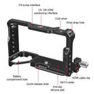 For Sony ILCE-A7CM2 / Alpha 7C II / Alpha 7CR PULUZ Metal Camera Cage Stabilizer Rig (Black) - 4