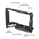 For Sony ZV-E10 II / ZV-E10M2 PULUZ Metal Camera Cage Stabilizer Rig (Black) - 3