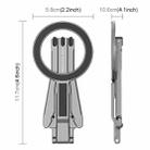 Foldable MagSafe Magnet Tripod Desk Phone Mount Handle Bracket (Grey) - 3