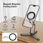 MagSafe Desktop Live Streaming Magnetic Foldable Phone Holder Bracket (Black) - 2