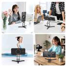 MagSafe Desktop Live Streaming Magnetic Foldable Phone Holder Bracket (Black) - 3