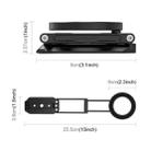 MagSafe Desktop Live Streaming Magnetic Foldable Phone Holder Bracket (Black) - 4