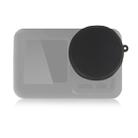 PULUZ Silicone Protective Lens Cover for DJI Osmo Action(Black) - 1
