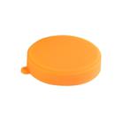 PULUZ Silicone Protective Lens Cover for DJI Osmo Action(Orange) - 2