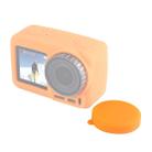 PULUZ Silicone Protective Lens Cover for DJI Osmo Action(Orange) - 4