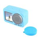 PULUZ Silicone Protective Lens Cover for DJI Osmo Action(Blue) - 4