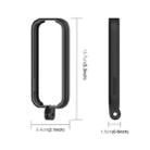 PULUZ ABS Protective Frame for Insta360 ONE X, with  Adapter Mount & Screw(Black) - 3