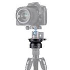 PULUZ 3/8 inch Thread Dome Professional Tripod Leveling Head Base with Bubble Level - 1