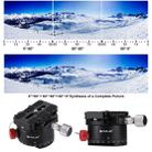 PULUZ Aluminum Alloy Panoramic Indexing Rotator Ball Head with Quick Release Plate for Camera Tripod Head - 11