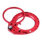 PULUZ Aluminum Alloy 67mm to 67mm Swing Wet-Lens Diopter Adapter Mount for DSLR Underwater Diving Housing(Red) - 2