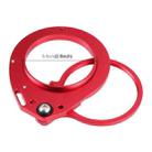 PULUZ Aluminum Alloy 67mm to 67mm Swing Wet-Lens Diopter Adapter Mount for DSLR Underwater Diving Housing(Red) - 3
