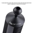 PULUZ 10.82 inch 27.5cm Length 60mm Diameter Dual Balls Carbon Fiber Floating Arm, Ball Diameter: 25mm, Buoyancy: 350g - 5