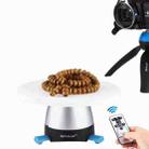 PULUZ Electronic 360 Degree Rotation Panoramic Tripod Head + Round Tray with Control Remote for Smartphones, GoPro, DSLR Cameras(Blue) - 2