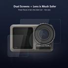 PULUZ Lens + Front and Back LCD Display 9H 2.5D Tempered Glass Film for DJI Osmo Action - 7