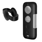 PULUZ Silicone Protective Case with Lens Cover for Insta360 ONE X(Black) - 1