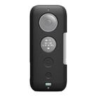 PULUZ Silicone Protective Case with Lens Cover for Insta360 ONE X(Black) - 3