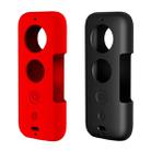PULUZ Silicone Protective Case with Lens Cover for Insta360 ONE X(Black) - 7