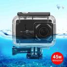 PULUZ 45m Underwater Waterproof Housing Diving Case for Xiaomi Xiaoyi II 4K Action Camera, with Buckle Basic Mount & Screw - 1