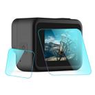 PULUZ for GoPro HERO8 Black Lens + LCD Display 9H 2.5D Tempered Glass Film - 1